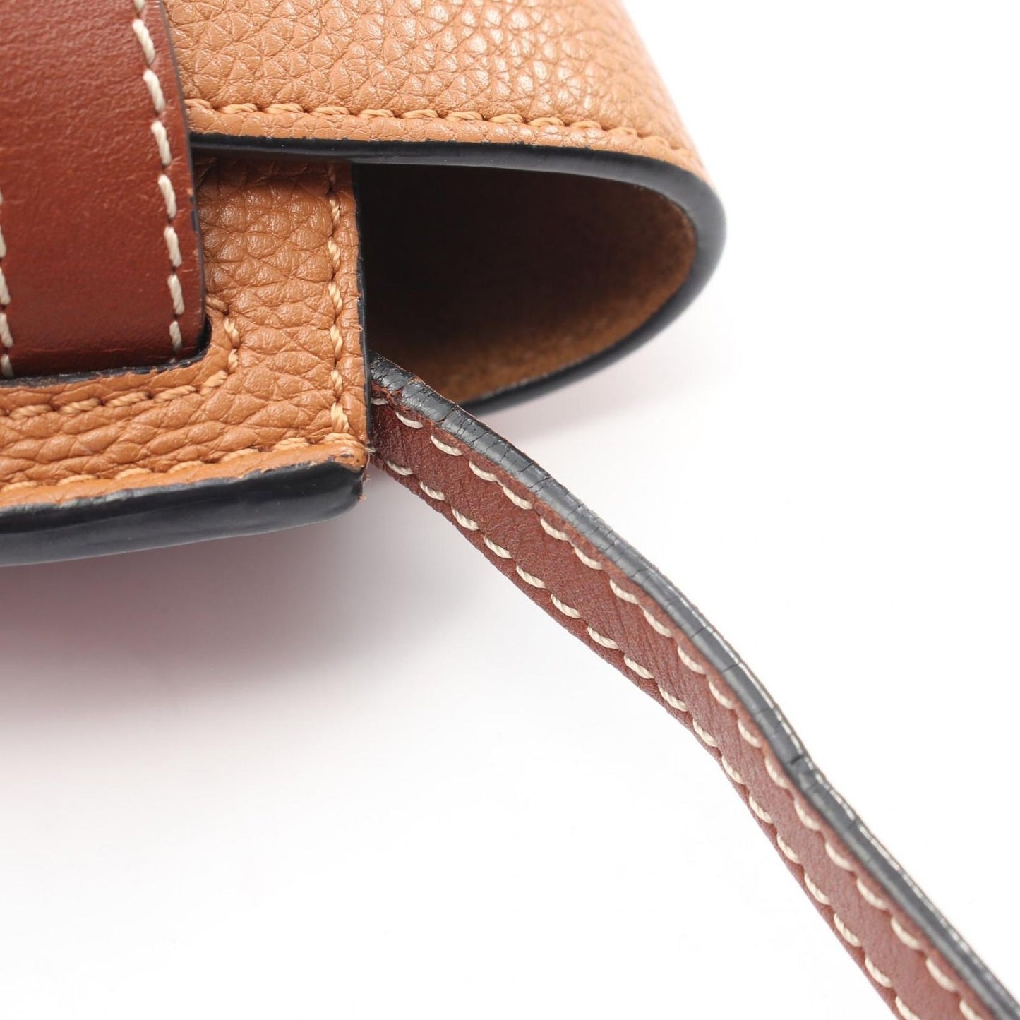 Loewe Shoulder Bag Gate Mini Brown Leather — view 6