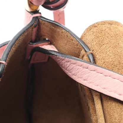 Loewe Shoulder Bag Gate Mini Light Pink Leather — view 7