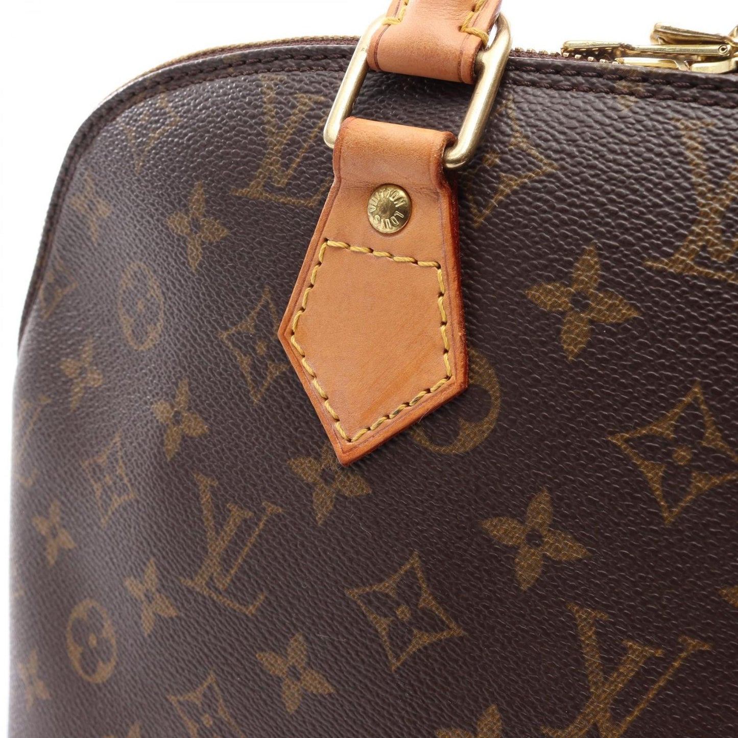 Louis Vuitton Handbag Alma PM Canvas Leather — view 9
