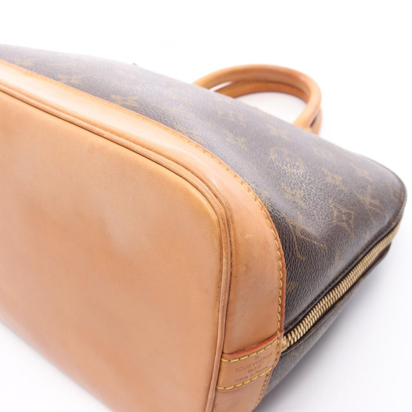 Louis Vuitton Handbag Alma PM Canvas Leather — view 6