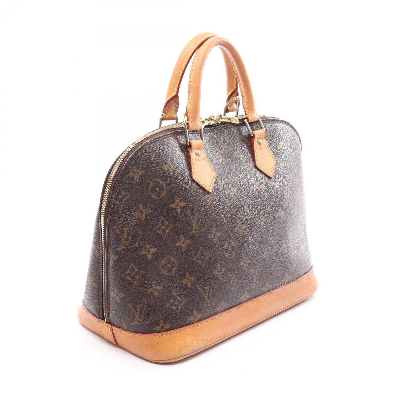 Louis Vuitton Handbag Alma PM Canvas Leather — view 2