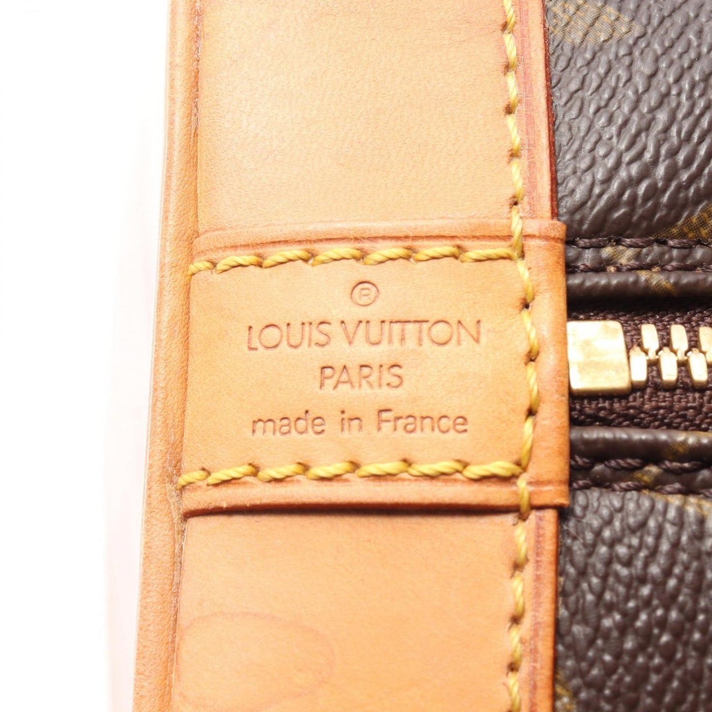 Louis Vuitton Handbag Alma PM Canvas Leather — view 4