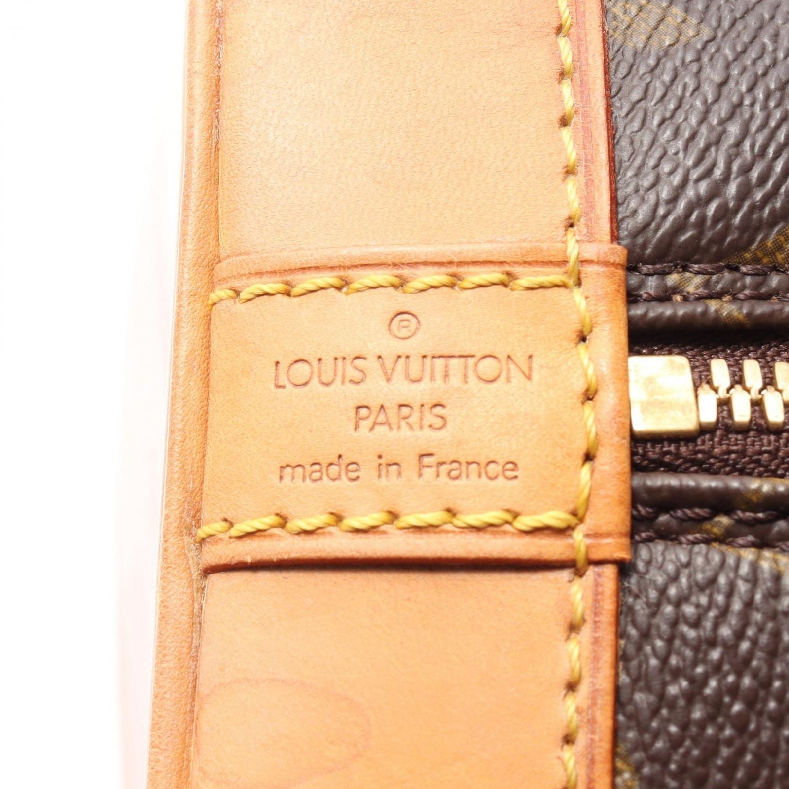 Louis Vuitton Handbag Alma PM Canvas Leather — view 4