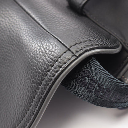 Dior Shoulder Bag Sacai Saddle Black Nylon Leather — view 6