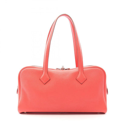 Hermes Handbag Victoria Elan 38 Bougainvillea Leather
