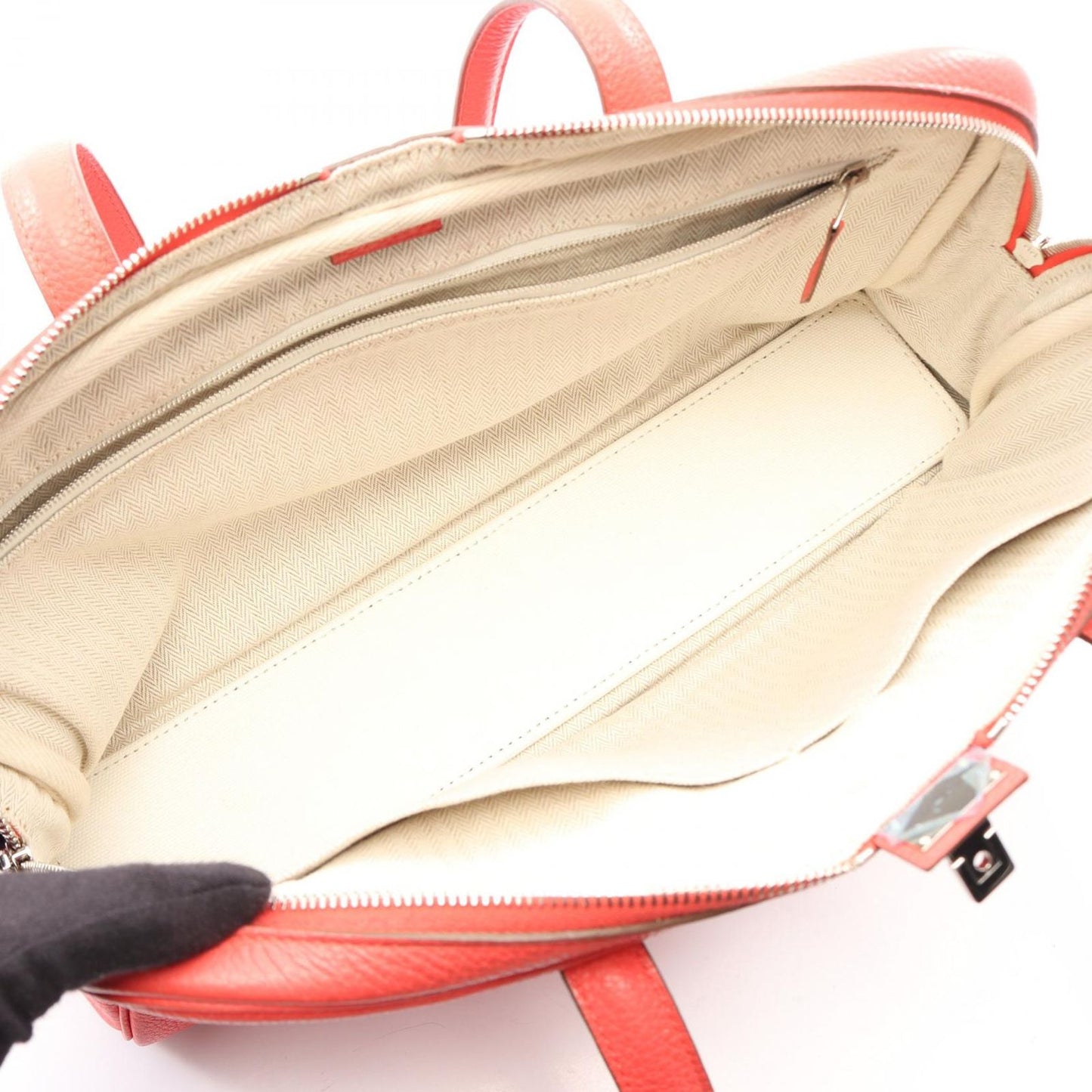 Hermes Handbag Victoria Elan 38 Bougainvillea Leather — view 3