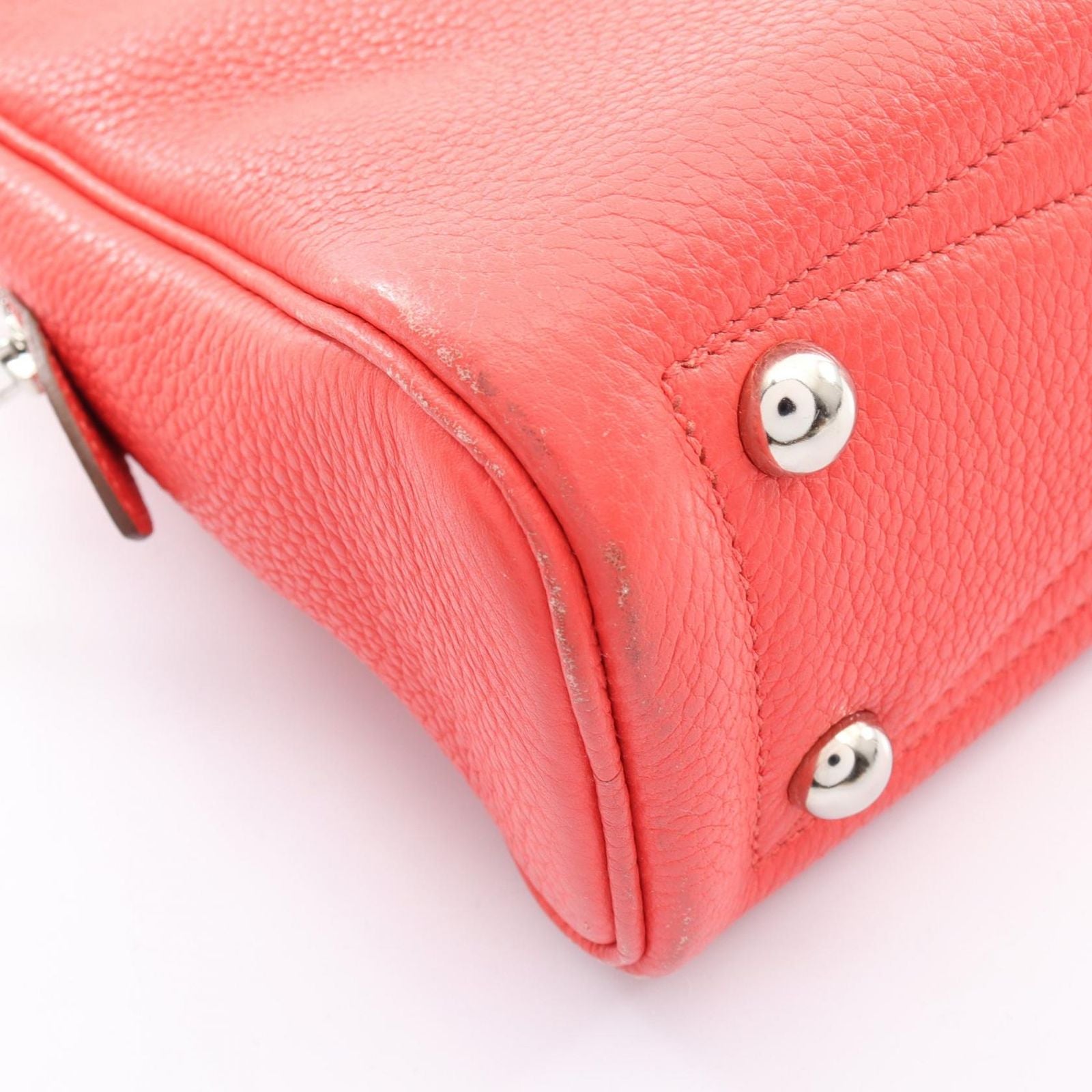 Hermes Handbag Victoria Elan 38 Bougainvillea Leather — view 7