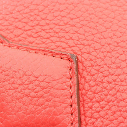 Hermes Handbag Victoria Elan 38 Bougainvillea Leather — view 9