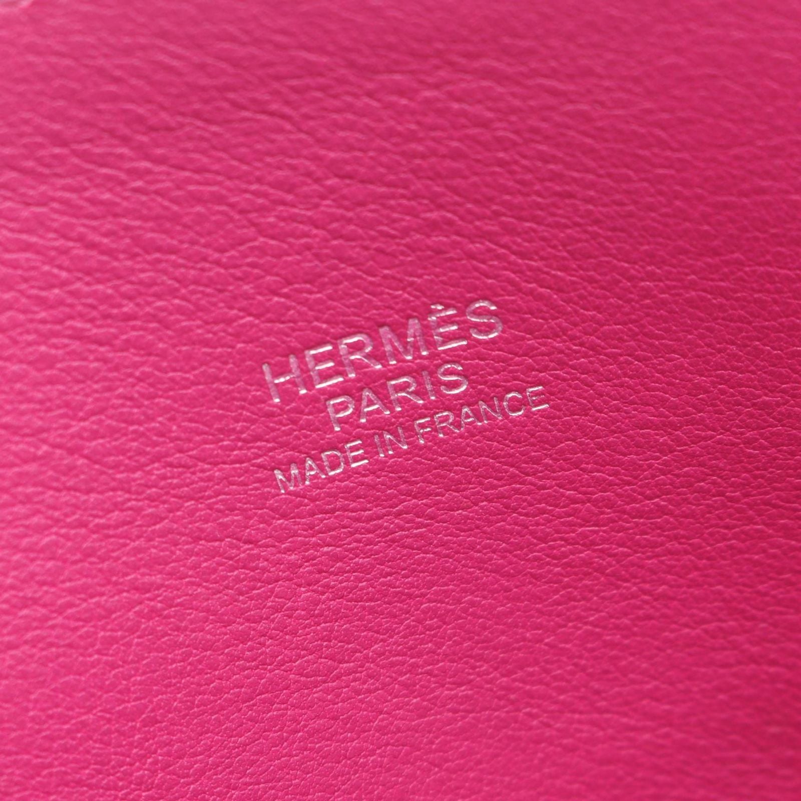 Hermes Handbag Bolide 27 2-Way Rose Purple Leather Calf — view 4