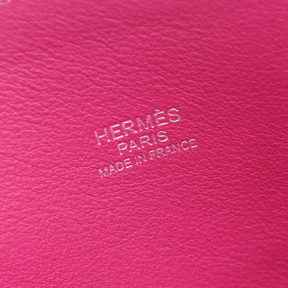 Hermes Handbag Bolide 27 2-Way Rose Purple Leather Calf — view 4