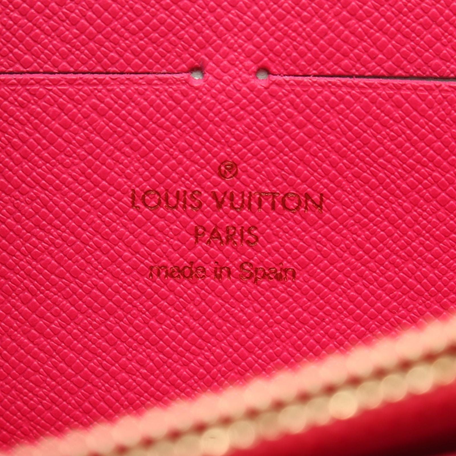 Louis Vuitton Round Wallet Zippy Noir Grenade Canvas — view 4