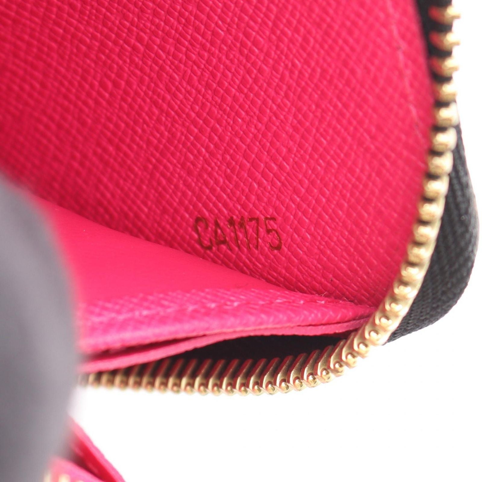Louis Vuitton Round Wallet Zippy Noir Grenade Canvas — view 5
