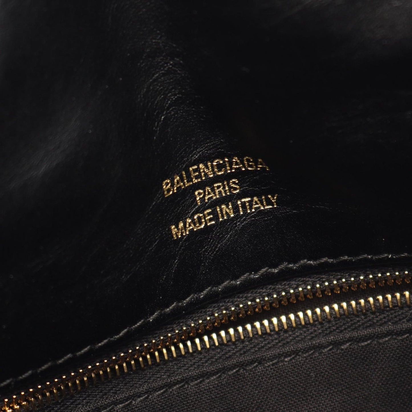 Balenciaga Shoulder Bag Monaco Black Leather — view 4