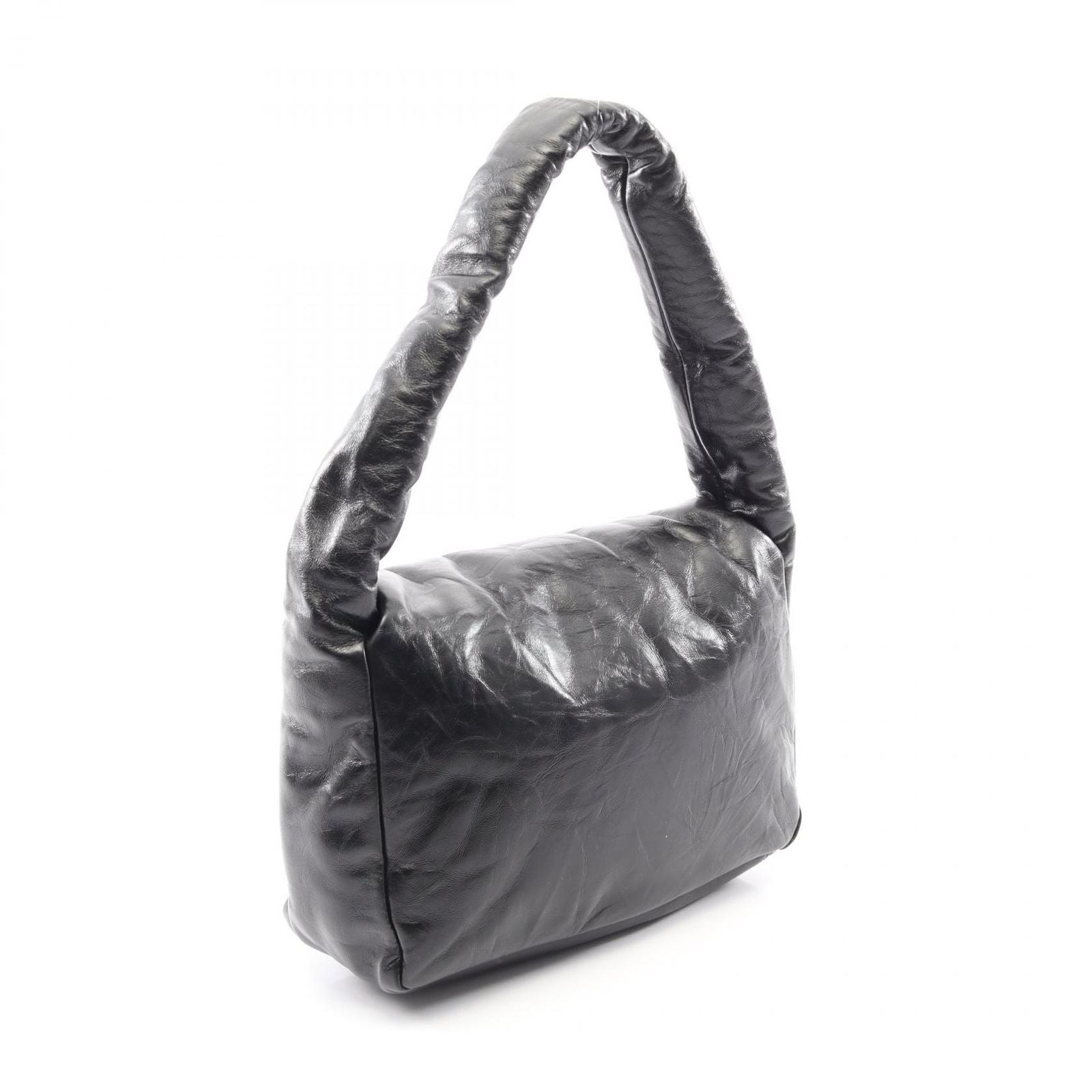 Balenciaga Shoulder Bag Monaco Black Leather — view 2