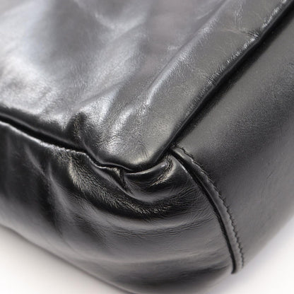 Balenciaga Shoulder Bag Monaco Black Leather — view 6