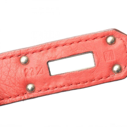 Hermes Shoulder Bag Kelly Pink Red Leather 42 — view 5