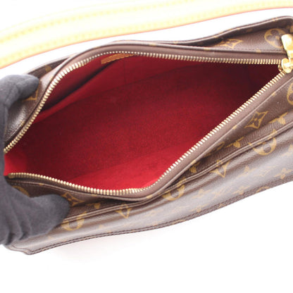 Louis Vuitton Shoulder Bag Viva City Monogram Canvas Leather — view 3