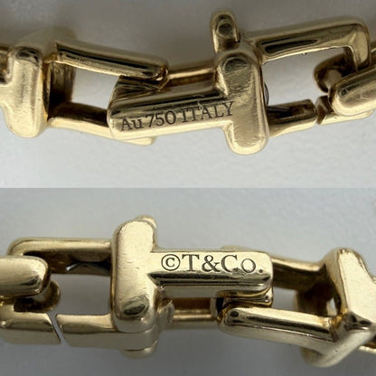 Tiffany & Co Bracelet T Narrow Chain 18k YG Gold — view 3