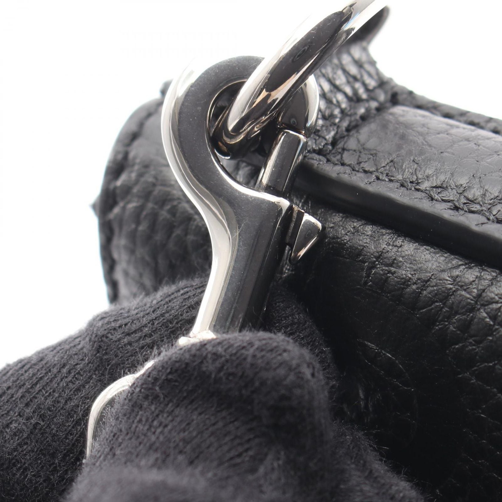 Gucci Shoulder Bag Jumbo GG Small Black Leather — view 8
