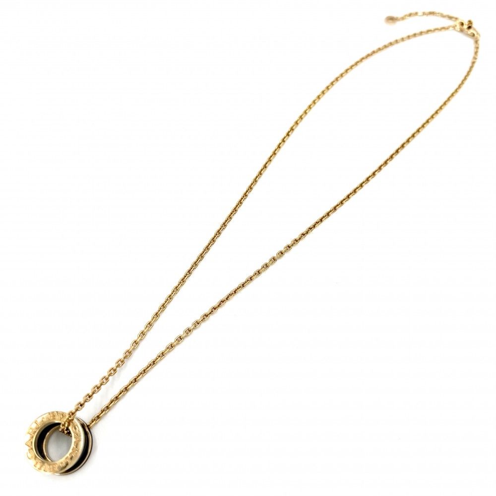 Bvlgari Pendant Star 18k PG Gold Ceramic Black — view 6