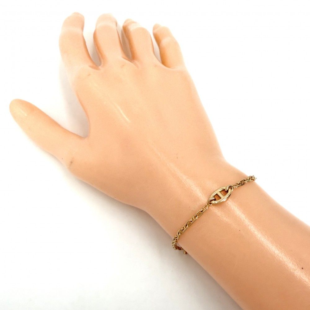 Hermes Bracelet Chaine D'ancre New Farandole 18k PG Gold — view 2