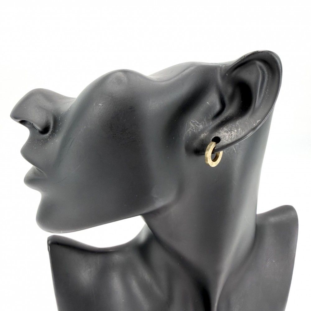 Cartier Earrings Hoop Love Single Screw 18k YG Gold — view 2