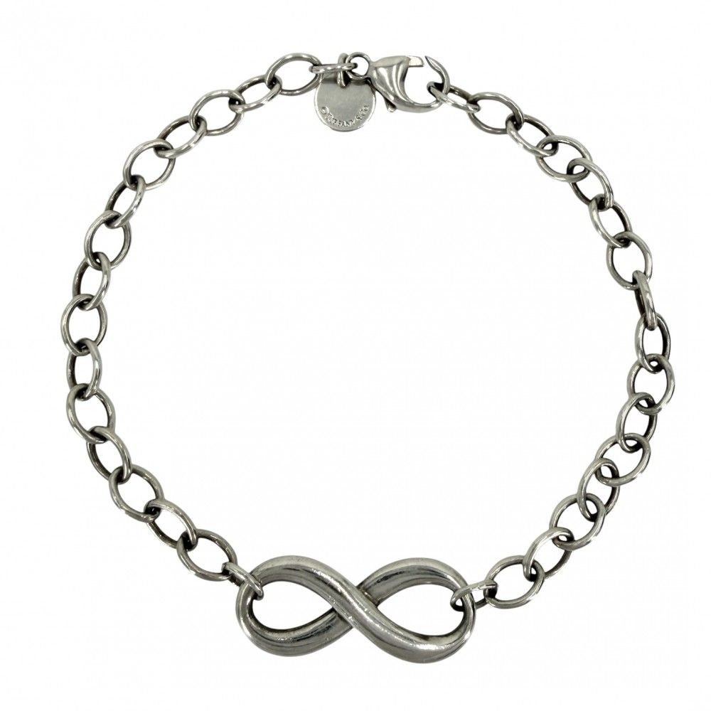 Tiffany & Co Bracelet Infinity 925 Sterling Silver