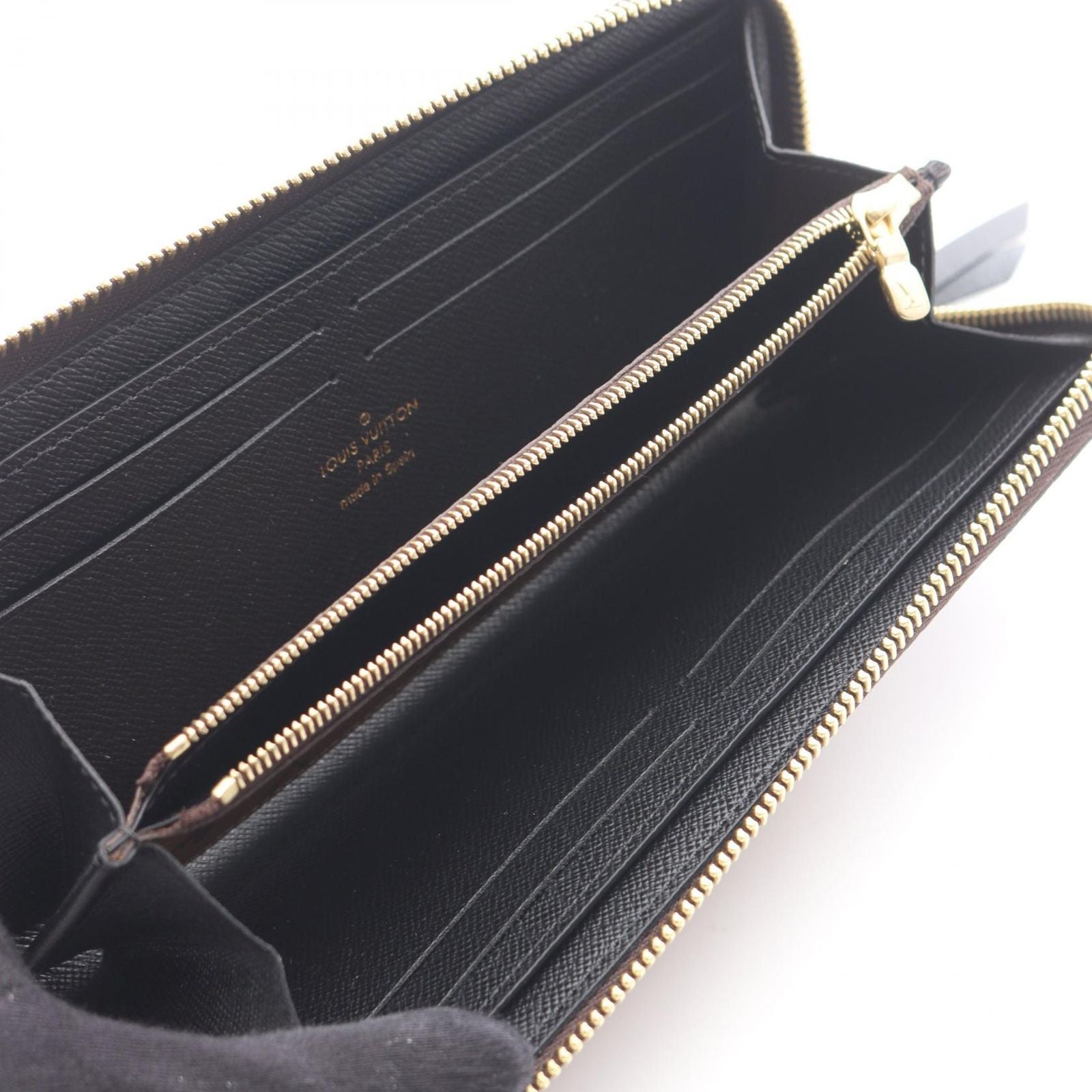 Louis Vuitton Round Wallet Portefeuille Clemence Monogram Reverse — view 3