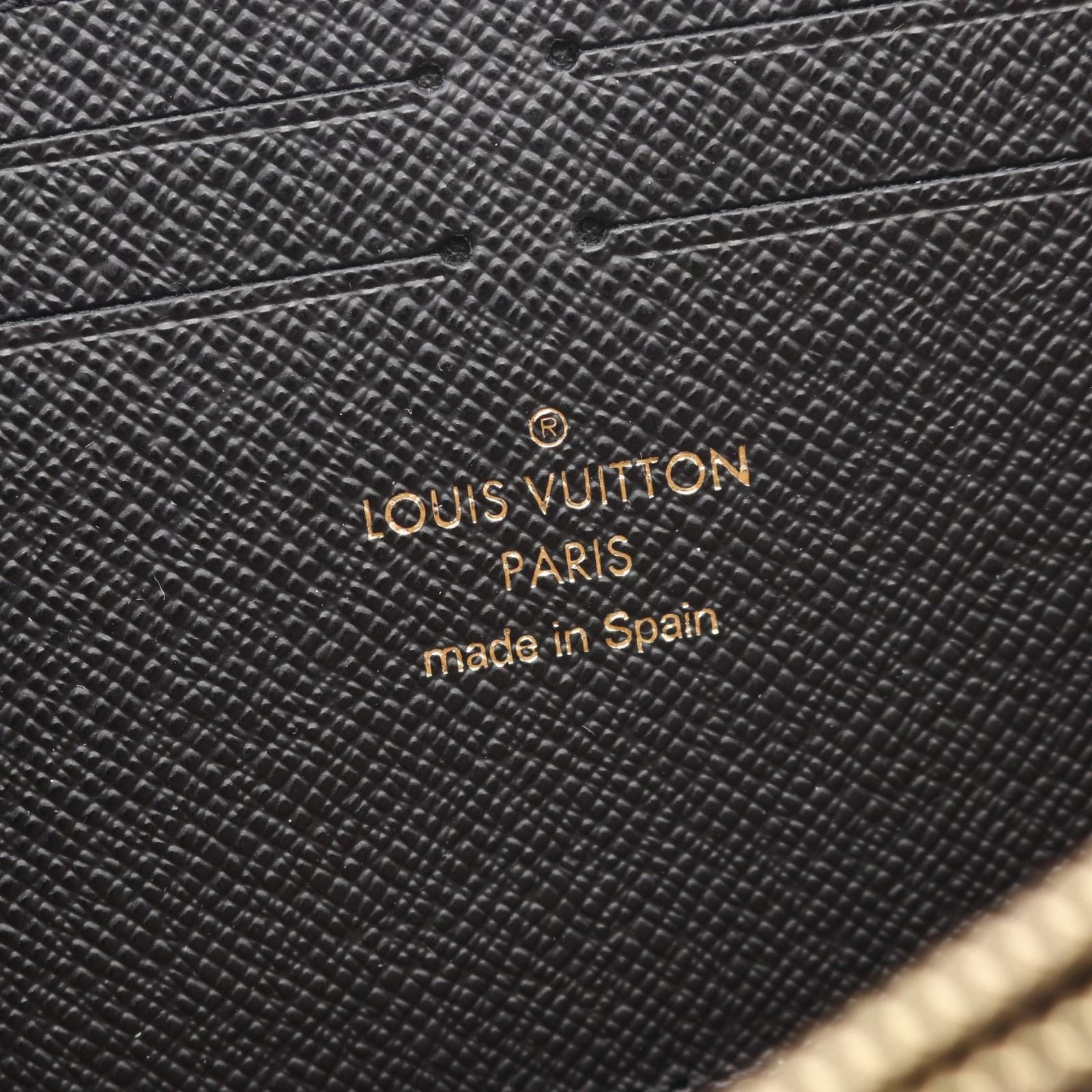 Louis Vuitton Round Wallet Portefeuille Clemence Monogram Reverse — view 4