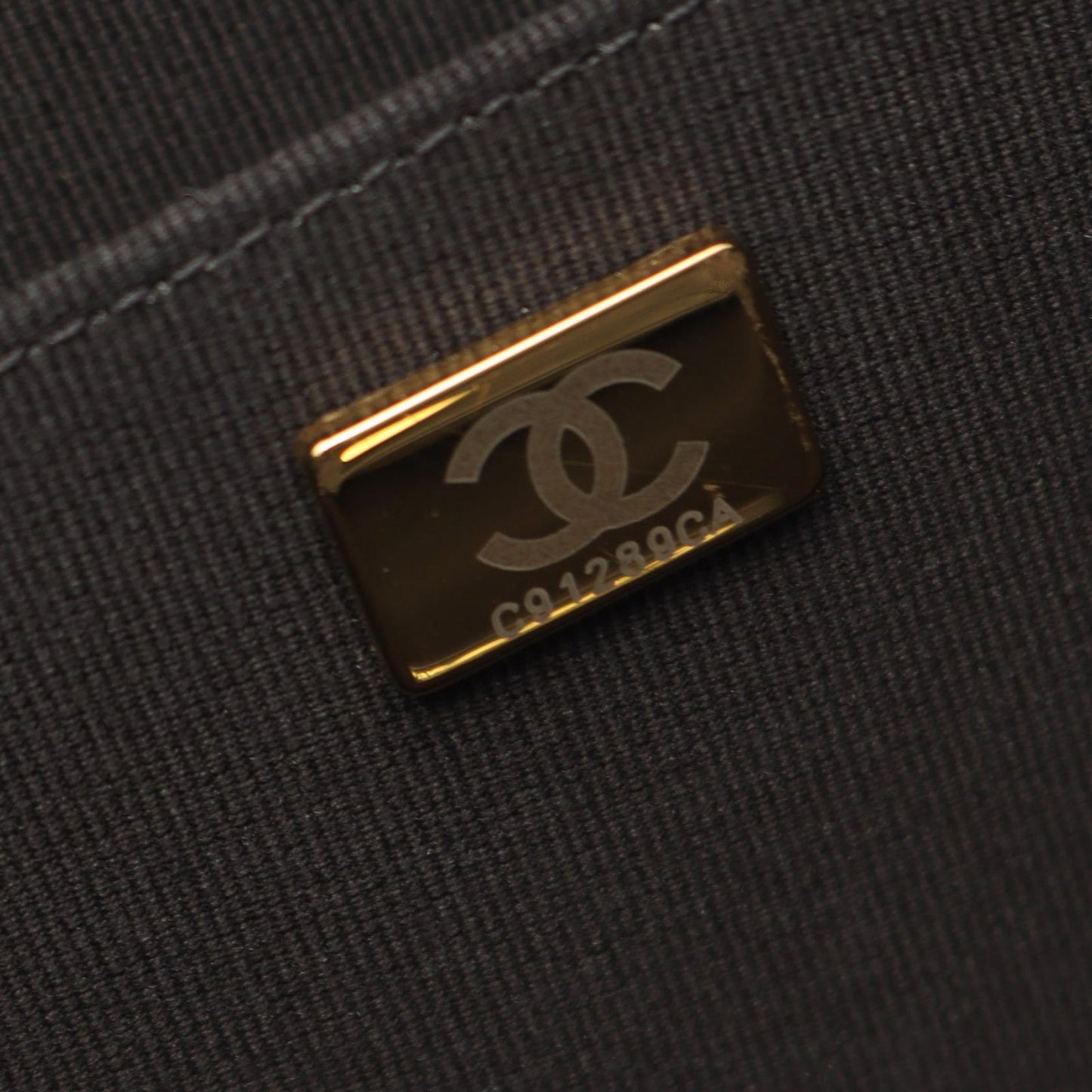 Chanel Tote Quilted Black Caviar Leather — view 5