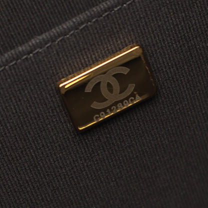 Chanel Tote Quilted Black Caviar Leather — view 5