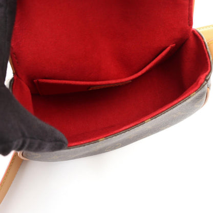 Louis Vuitton Shoulder Bag Tambourine Canvas Leather — view 3