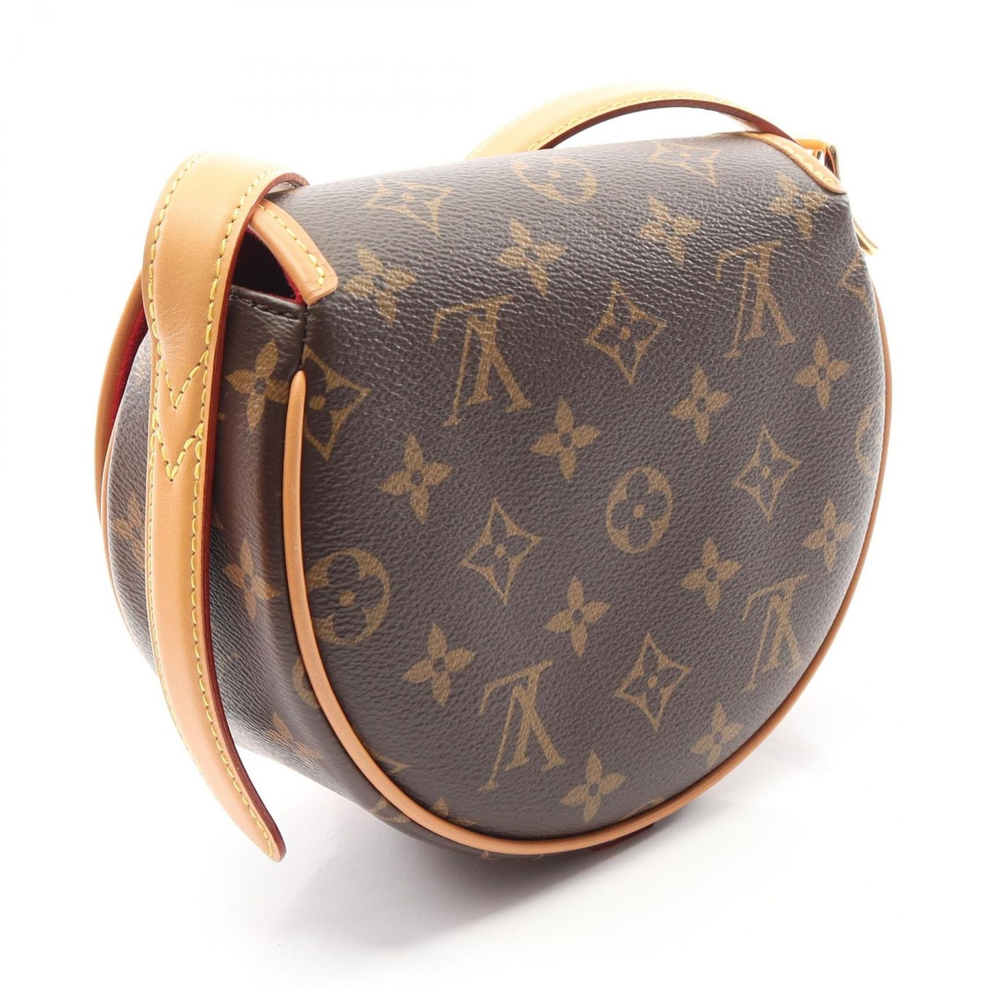 Louis Vuitton Shoulder Bag Tambourine Canvas Leather — view 2