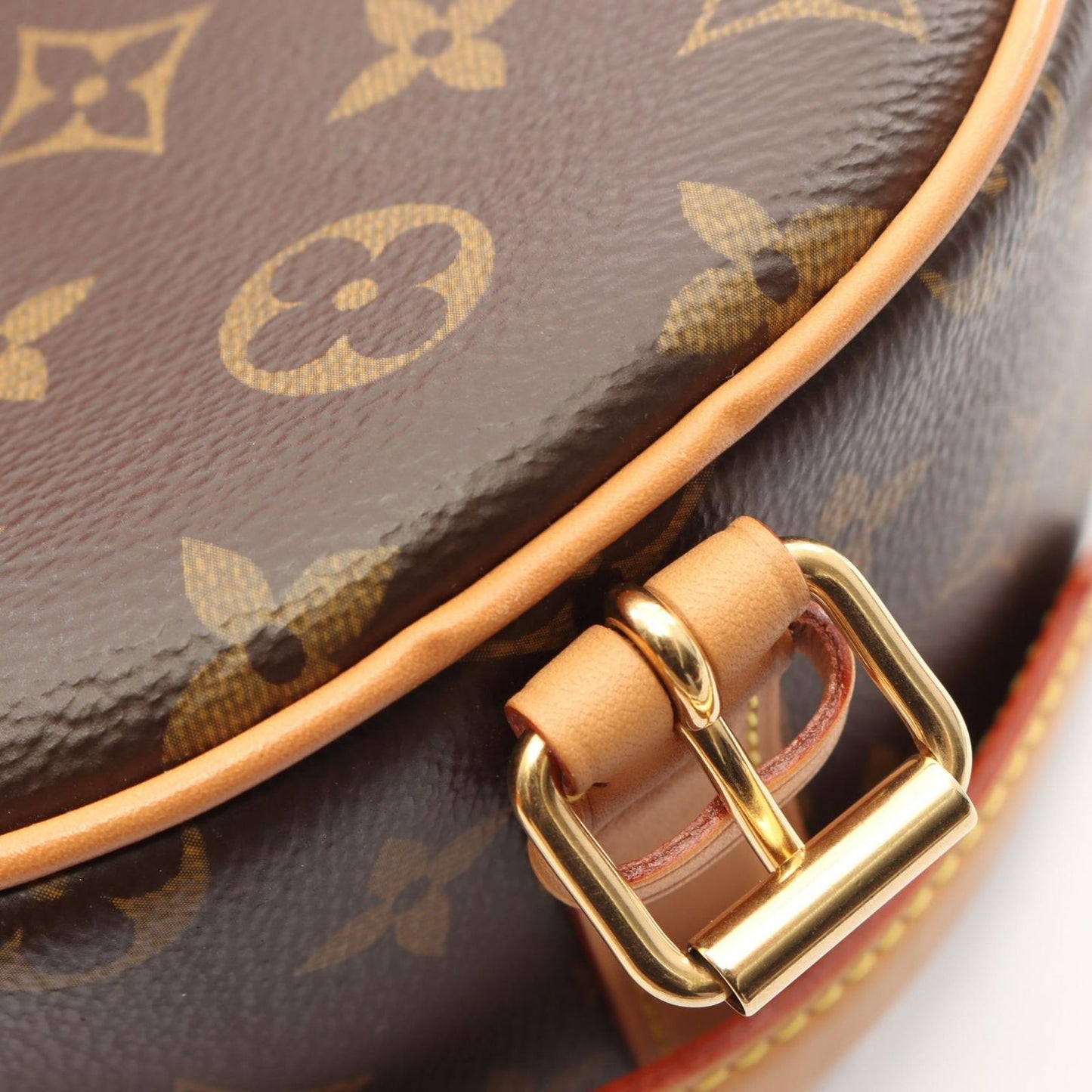 Louis Vuitton Shoulder Bag Tambourine Canvas Leather — view 5
