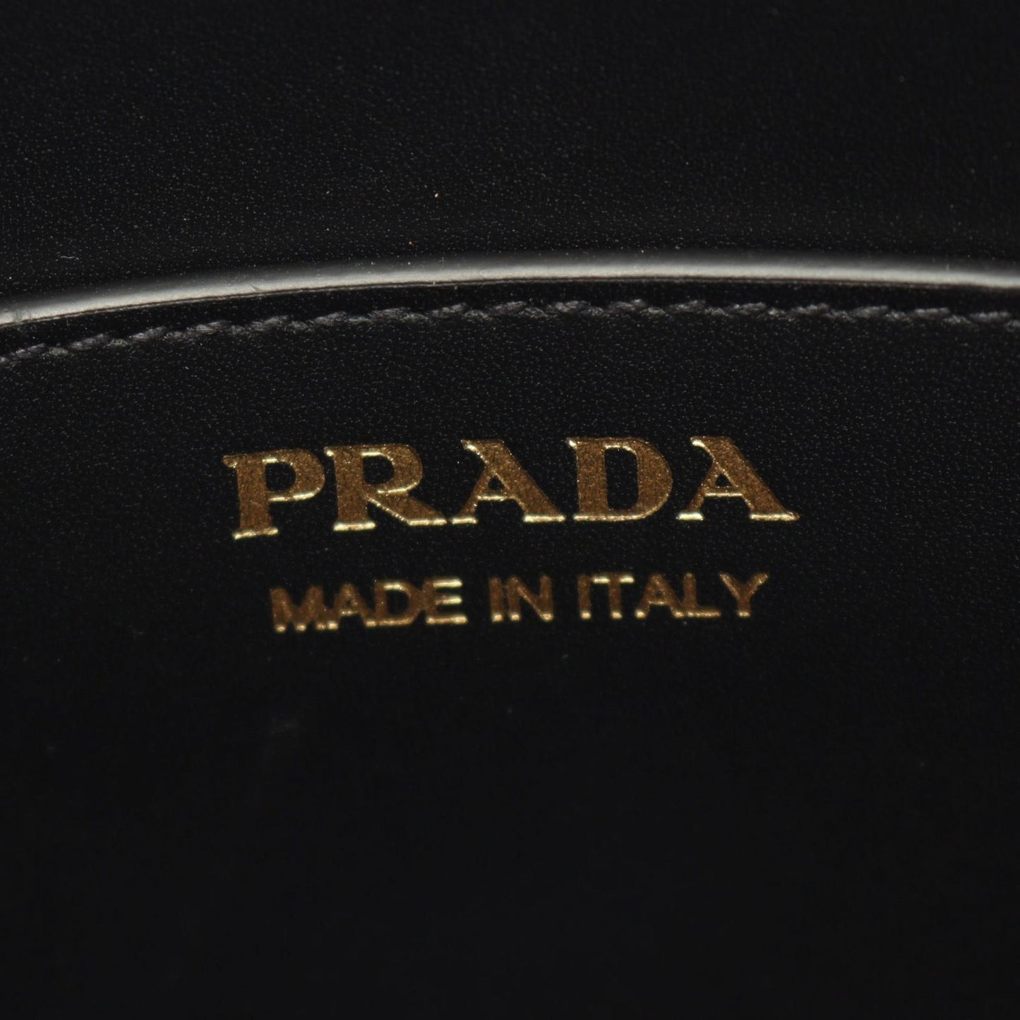 Prada Tote New Cal Black Leather 2-Way Shoulder — view 4