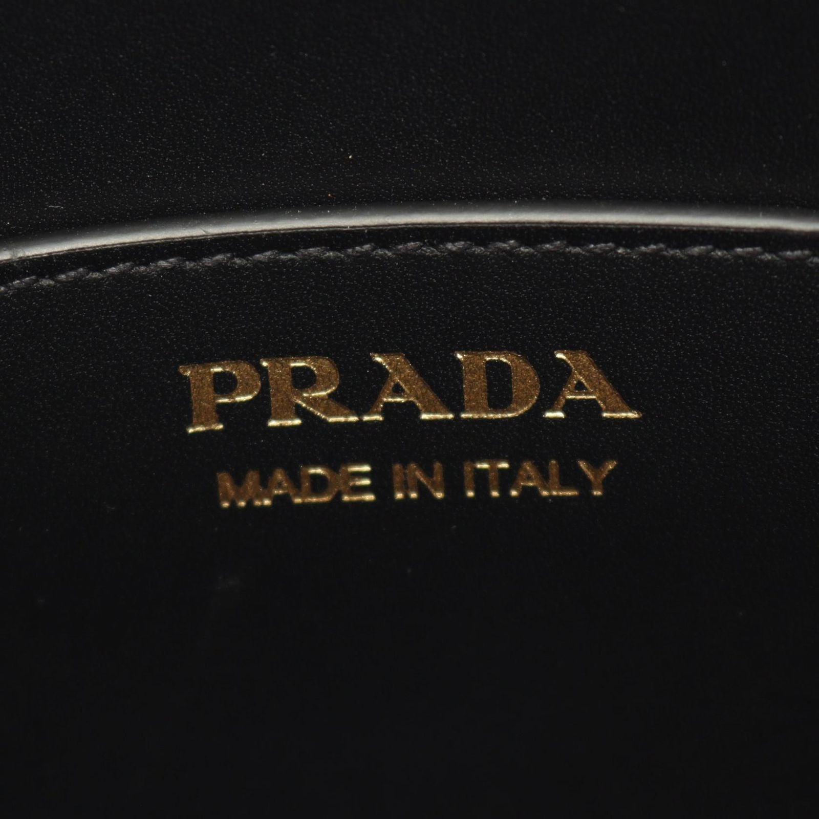 Prada Tote New Cal Black Leather 2-Way Shoulder — view 4