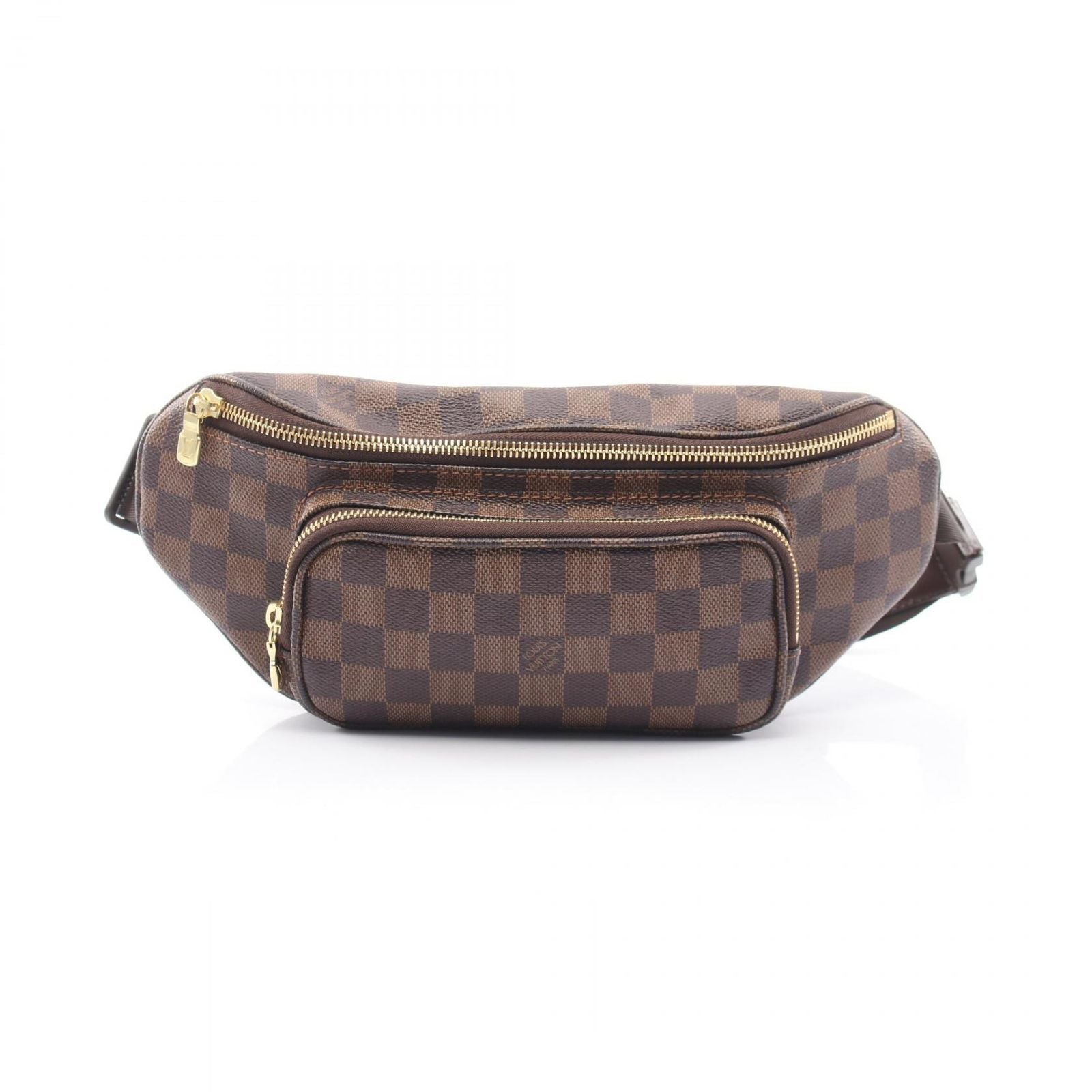 Louis Vuitton Waist Bag Melville Damier Ebene Canvas Leather
