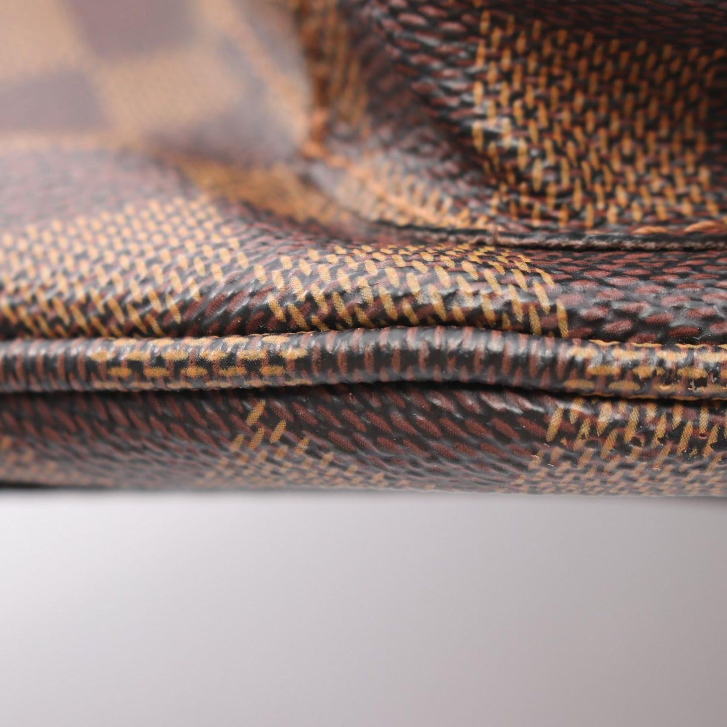 Louis Vuitton Waist Bag Melville Damier Ebene Canvas Leather — view 6