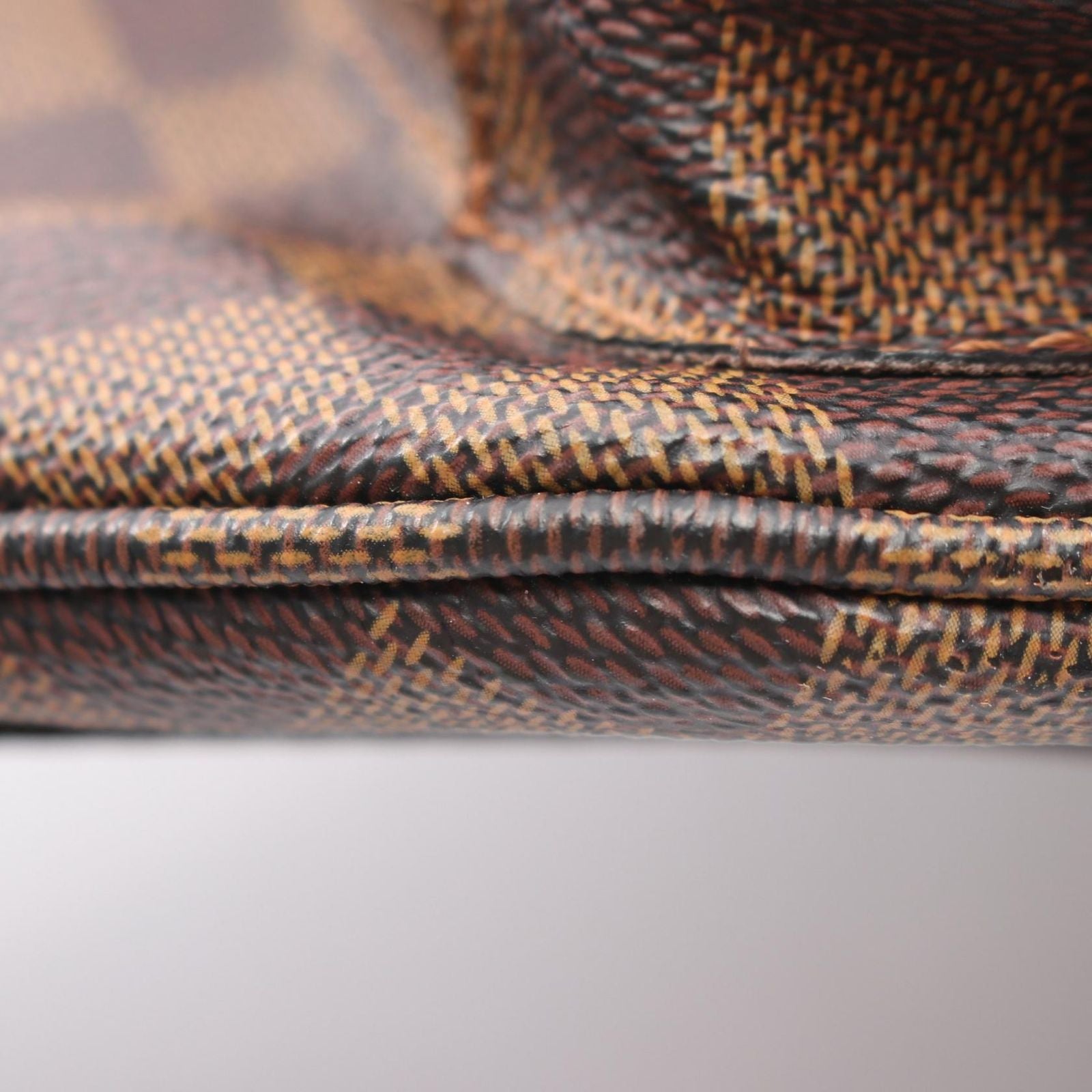 Louis Vuitton Waist Bag Melville Damier Ebene Canvas Leather — view 6