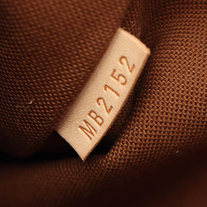 Louis Vuitton Shoulder Bag Saumur Canvas Leather — view 6