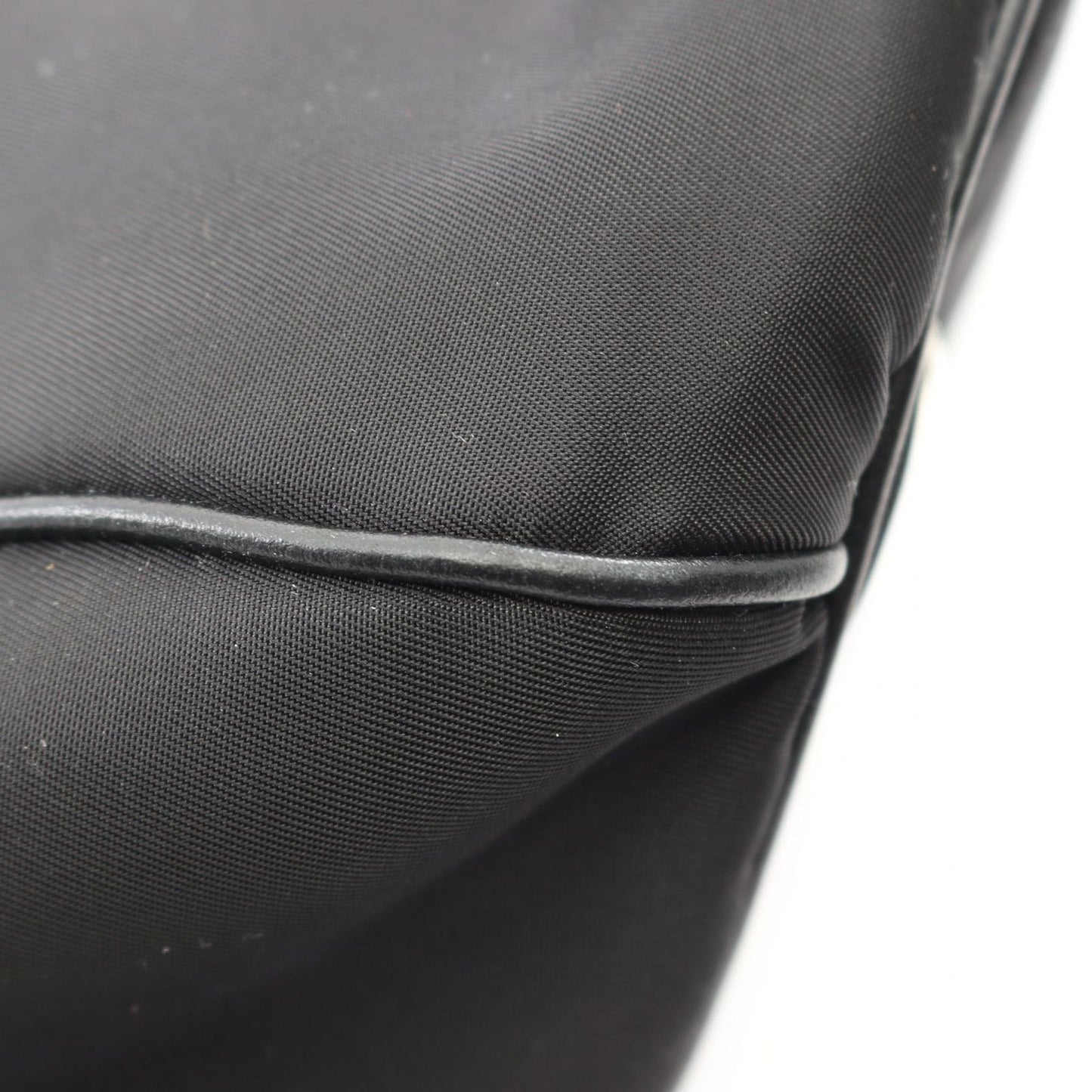 Prada Tote 2-Way Black Nylon Leather — view 5