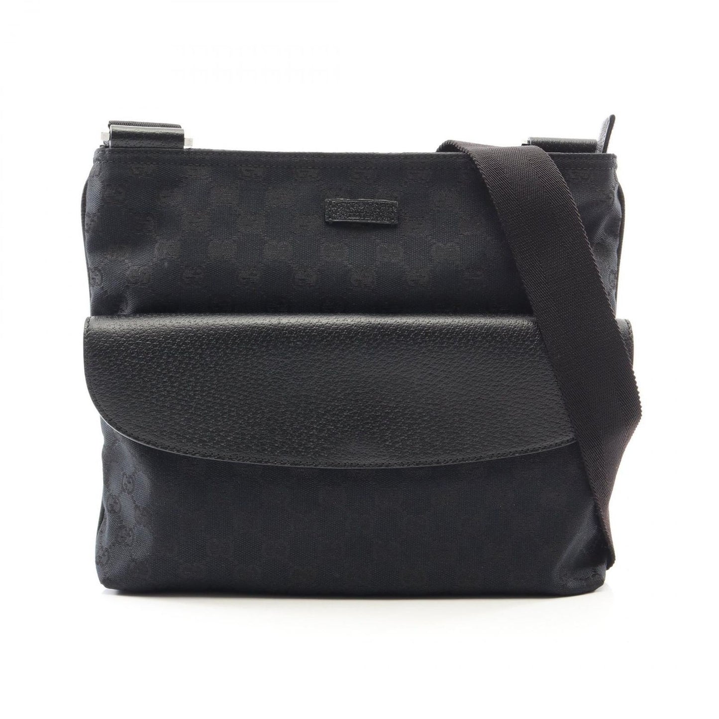 Gucci Shoulder Bag GG Canvas Black