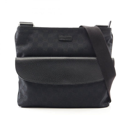 Gucci Shoulder Bag GG Canvas Black