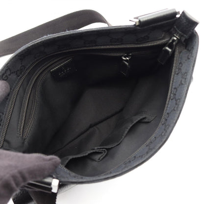 Gucci Shoulder Bag GG Canvas Black — view 3