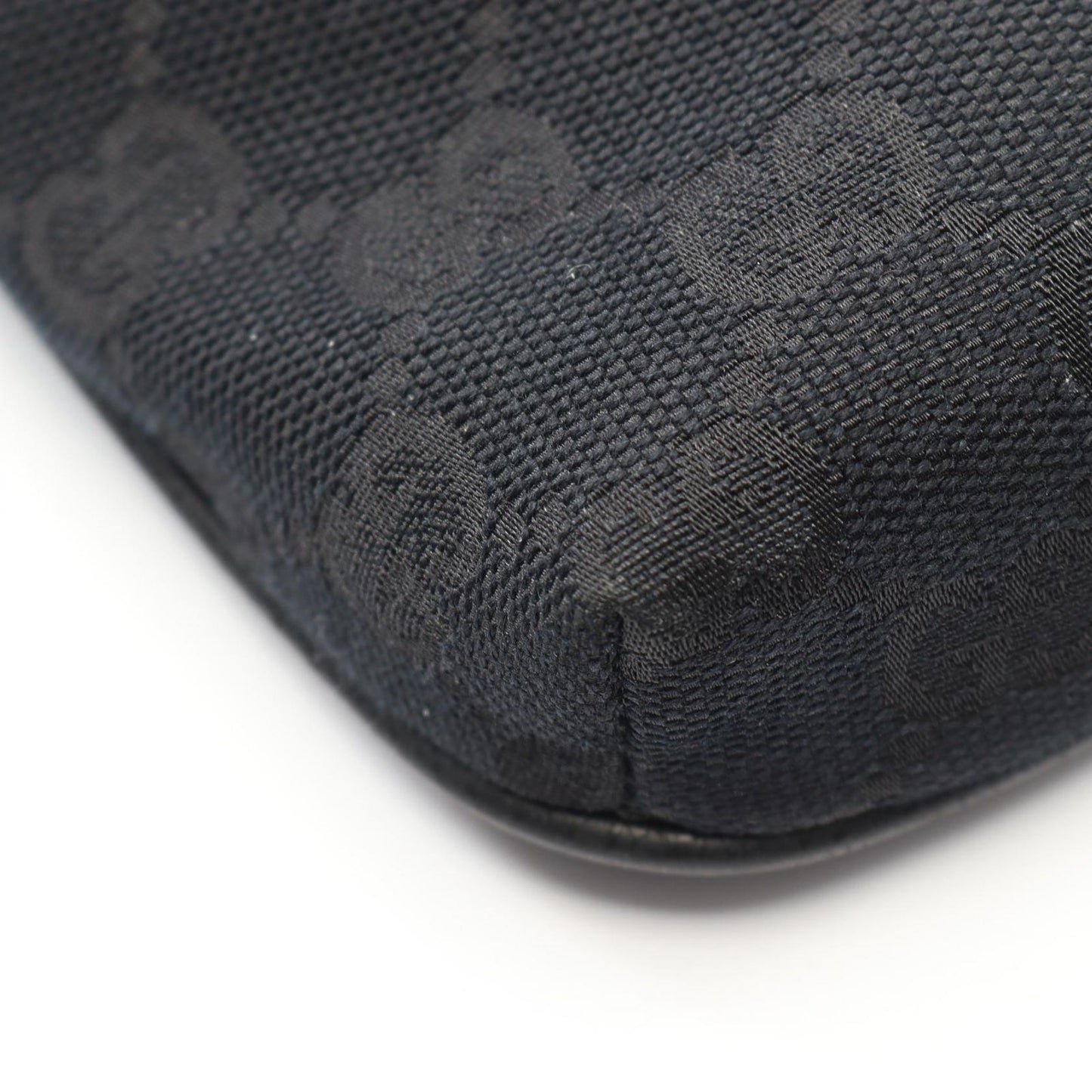 Gucci Shoulder Bag GG Canvas Black — view 5