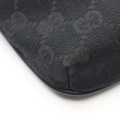 Gucci Shoulder Bag GG Canvas Black — view 5
