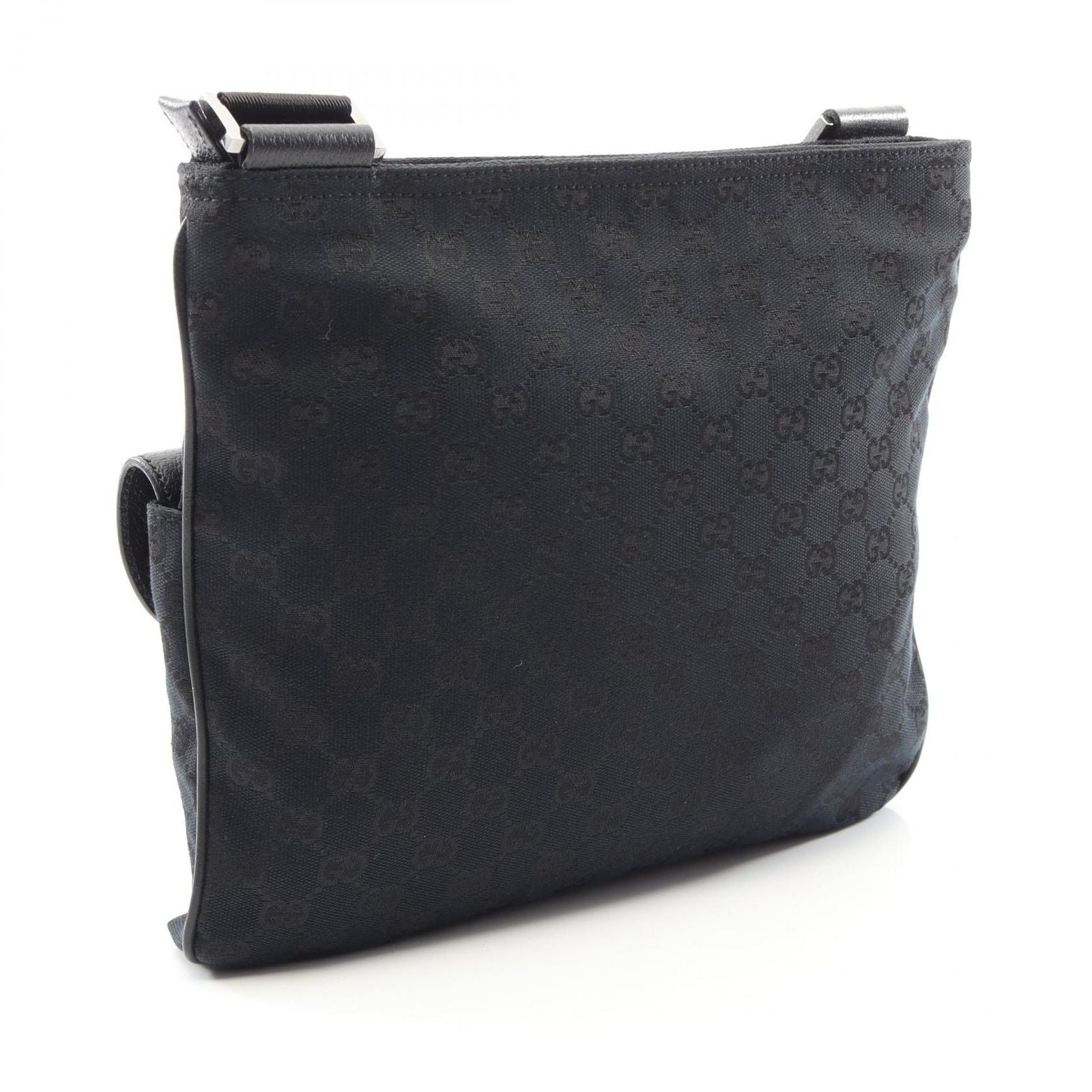 Gucci Shoulder Bag GG Canvas Black — view 2