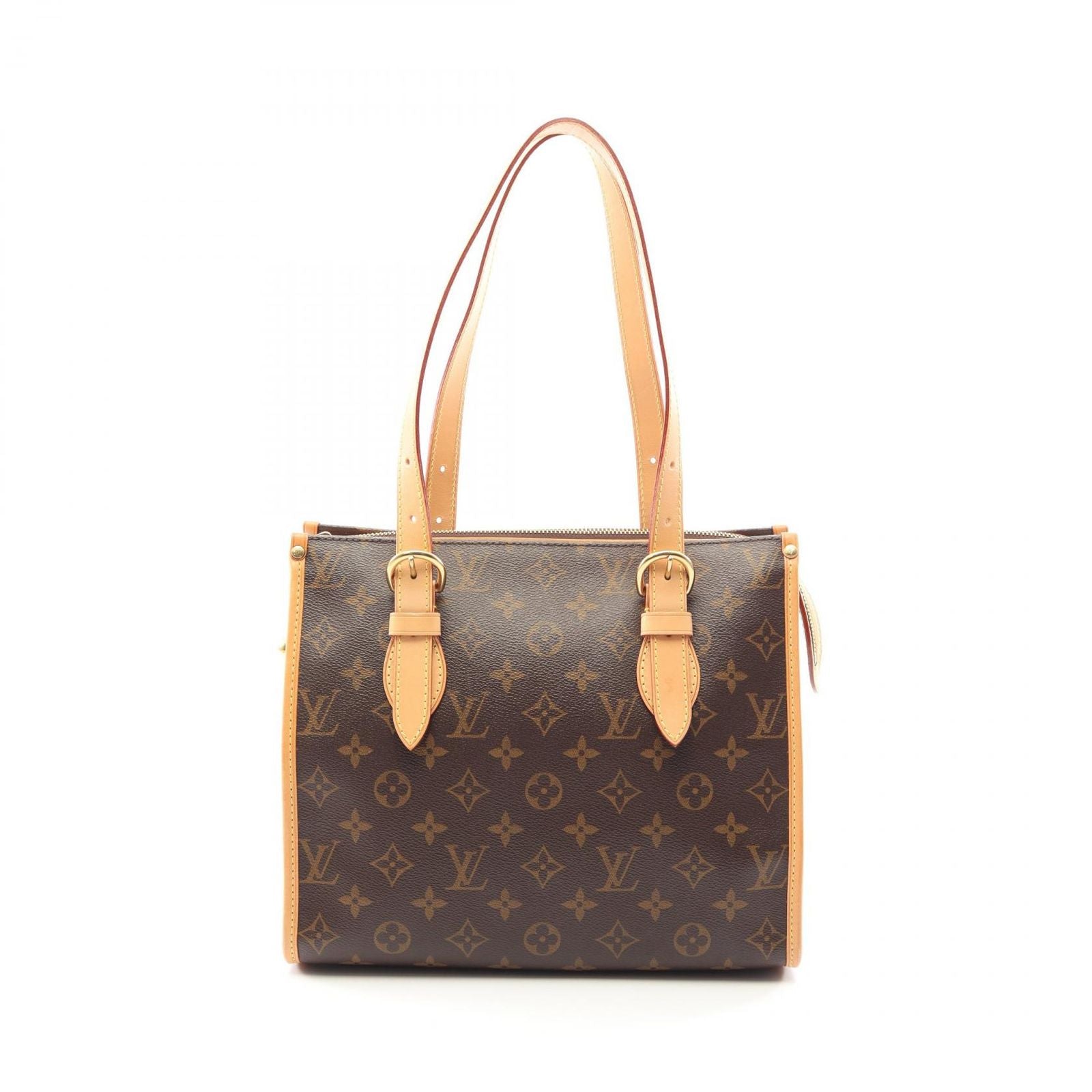 Louis Vuitton Tote Popincourt Canvas Leather