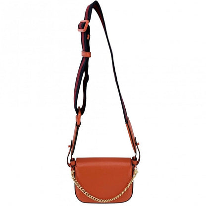 Gucci 2-Way Mini Horsebit Mini Shoulder Bag Crossbody Leather Orange Gold — view 2