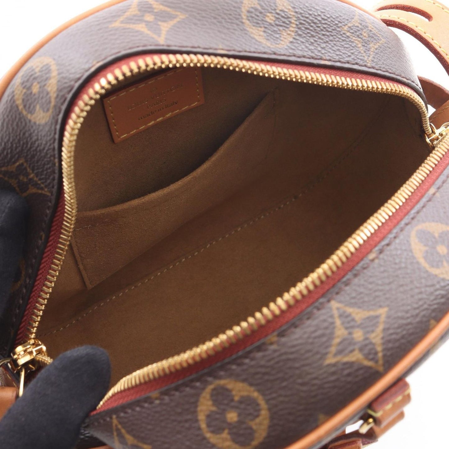 Louis Vuitton Shoulder Bag Canvas Leather PM — view 3